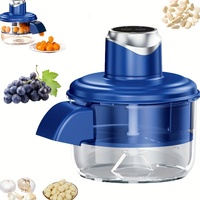 Éplucheur de fruits électrique - Éplucheur automatique de raisins, tomates cerises et ail - Gadget de cuisine multifonctionnel