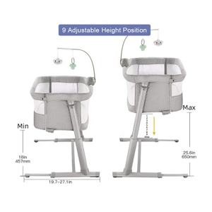 Ronbei — <span class=keywords><strong>lit</strong></span> de bébé en peluche, berceau de chevet connecté aux <span class=keywords><strong>parents</strong></span>, <span class=keywords><strong>lit</strong></span> des <span class=keywords><strong>parents</strong></span> - Product Image 5