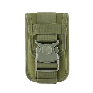 Outdoor Camouflage Bag Mobile Phone Holder Waist Belt Sports Hunting Pouch Multifunctional Tactical Wallet Pouch Phone Card Case