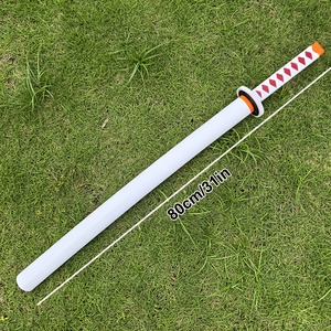 Espada Katana de Juguete de Espuma de PU de 31.5 Pulgadas, Ligera y Segura, Estilo Anime, Disfraz de Samurai Ninja Japonés - Product Image 2