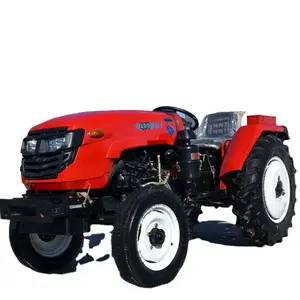 W 40hp tratores de alta qualidade, 40 hp 50 hp 55 hp 4 w d fazenda tratores e trator, extremidade frontal carregador tiller para a agricultura