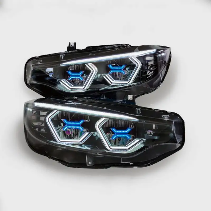 X6 phares pour BMW 08-14 X5 E70 E71 phares modifiés mise à niveau nouveaux phares LED feux de circulation quotidiens