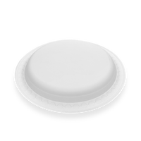 Plateaux alimentaires biodégradables en amidon de maïs de qualité alimentaire, 7 pouces