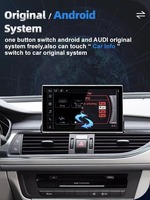 Lecteur autoradio multimédia Android 13 de 9 pouces pour Audi A6 C7 A7 2012-2018 Android Auto