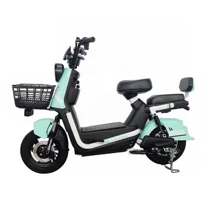 14Inch Electric Bike For Sale With Pedals 2 Seats Scooter Electric City Bike 500W Adult Electric Scooters City Bike Motorcycle