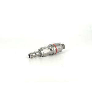 Stainless Steel Male Thread Fluid Connector Round Waterproof <b>Adapter</b> For Data Center Liquid Cooling Thermal Management - Product Image 1