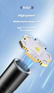 Linterna de Autodefensa de Arco de Alto Voltaje para Niñas, para Correr de Noche al Aire Libre, Ciclismo, Resistente al Agua IP65, Recargable, Haz Ajustable de 50-100 m - Product Image 5