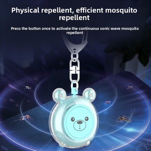 Repelente de Mosquitos Electrónico Ultrasónico M96, No Tóxico, con Hebilla para Uso en Exteriores - Product Image 3
