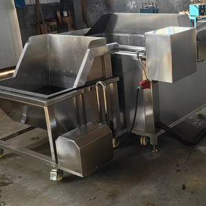 Machine à frire industrielle pour en-cas, friteuse automatique à <span class=keywords><strong>d</strong></span>écharge profonde, poulet, chips de patate douce - Product Image 4