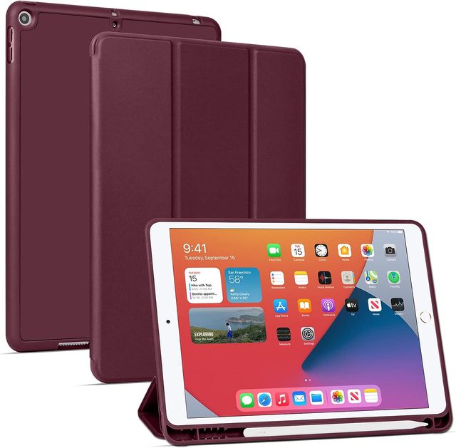 Pu Shockproof Smart Cover Tablet Case Tablet Covers for Ipad Cover for IpadCase for iPad 10.2 7/8/9th 2022
