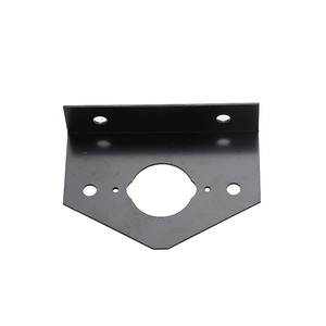 Conector de orificio de tornillo Chapado en negro de 12-24V de calidad Superior, piezas de acoplador de repuesto de remolque de acero nuevo, enchufe de plástico - Product Image 3