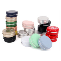 Boîtes vides en aluminium transparent de qualité alimentaire OEM de 90 ml pour grains de café, thon, sardines, tabac, maïs, bougies, Smartbud, thé, noix et graines