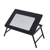 Escritorio de ordenador portátil con cama de metal plegable de ángulo ajustable nuevo escritorio de ordenador portátil con características convenientes