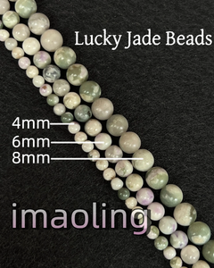 Cuentas Redondas de Jade Quartzite Jade SheTai en Varios Tamaños para Joyerí<span class=keywords><strong>a</strong></span> DIY para Todos los <span class=keywords><strong>Signos</strong></span> del Zodiaco - Product Image 1