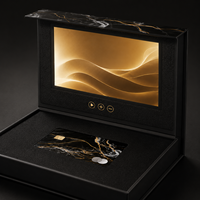 Boîte cadeau de mariage avec écran LCD numérique pour invitations vidéo – Vente en gros