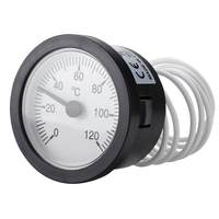 Thermomètre industriel à affichage numérique, chaudière à eau chaude, 52mm