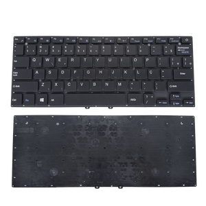 Bàn phím máy tính xách tay Brazil cho ezbook lb11 ezbook 3 SE bàn phím mới màu đen không có đèn nền bố trí QWERTY - Product Image 1