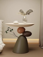 Table console de luxe Wai Silent Wind haut de gamme avec éclairage, ornement de sol pour salon, table d'appoint de canapé pour le thé et la décoration intérieure