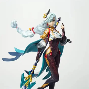 30CM <strong>Genshin</strong> <strong>Impact</strong> Character <strong>Shenhe</strong> Cosplay Model Collection PVC Anime Action Figures Decoration Girl Gift - Product Image 3