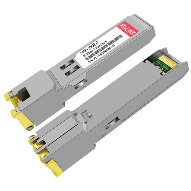 SFP-10G-T-X 10GBASE-T 10G SFP+ Copper RJ45 30m Transceiver Module