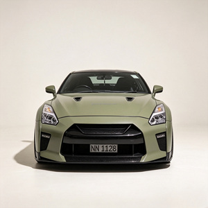 Para Nissan <span class=keywords><strong>GTR</strong></span> <span class=keywords><strong>R35</strong></span> 2007-2016, Actualización al Estilo <span class=keywords><strong>2023</strong></span>, Conjunto de Parachoques Delantero, Conversión de Capó, Piezas del Kit de Carrocería - Product Image 5