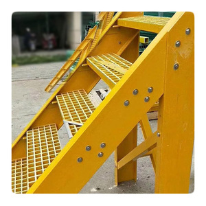 Escalier en fibre de verre <span class=keywords><strong>Escabeau</strong></span> Frp Plate-forme <span class=keywords><strong>Caillebotis</strong></span> pour la vente en gros - Product Image 1