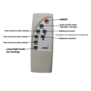Bộ Điều Khiển Đèn Năng Lượng Mặt Trời 3.2v3.7v, Mạch Điều Khiển Pcba Điều Khiển Từ Xa + Cảm Ứng Thân Máy Bằng Radar - Product Image 4