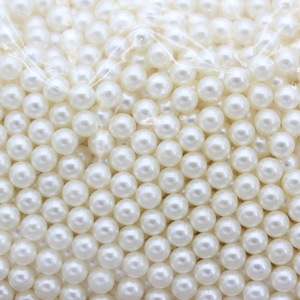 ลูกปัดพลาสติก ABS ทรงกลม ขนาด 4-22 มม. น้ำหนัก 500 กรัม/ถุง ขายส่ง สำหรับทำกระเป๋า สร้อยข้อมือ สร้อยคอ งานฝีมือ DIY - Product Image 2