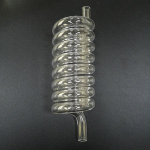 Alta temperatura clara espiral quartzo vidro tubulação para iluminação Bending corte serviços com processamento de soldagem - Product Image 6