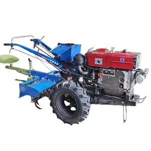 Di alta qualità Farm Mini Diesel motozappa due ruote Mini camminare trattore a mano prezzi per la vendita