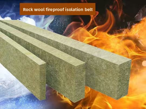 70kg/m³ giá rẻ lửa đánh giá vật liệu cách nhiệt rắn Acoustic Rock len cách nhiệt cho khách sạn và công nghiệp Rock len ban dải - Product Image 6