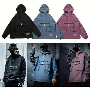 Design Custom Logo Softshell Windbreaker <b>Jacket</b> for Men Plus Size <b>Waterproof</b> Outdoor Coat for Winter - Product Image 2