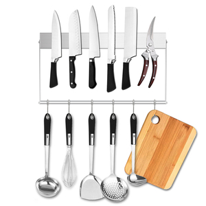 Bandes de support de <span class=keywords><strong>barre</strong></span> de couteau <span class=keywords><strong>magnétique</strong></span> en acier inoxydable <span class=keywords><strong>pour</strong></span> <span class=keywords><strong>couteaux</strong></span> de <span class=keywords><strong>cuisine</strong></span> allemands Support mural de porte-couteau <span class=keywords><strong>magnétique</strong></span> de 16 pouces - Product Image 2