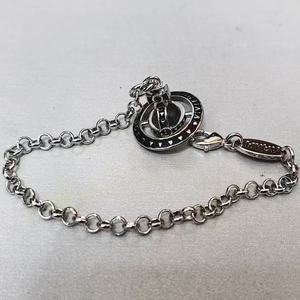 Nouveau Bracelet 3D Orbe Saturne ZIRCON Plaqué Argent, Collection Empress NANA, Luxe Léger et Exquis - Product Image 5