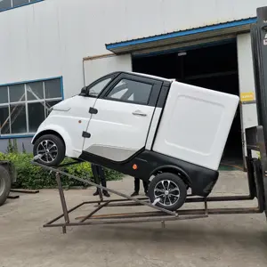 Made in China manufacturer low-speed solar car electric van smart truck