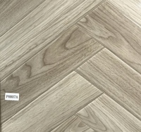 Plancher en bois HDF moderne à système de clic, taille personnalisable 8-12 mm, qualité AC4, imperméable, écologique, accepte le service OEM et l'étiquetage privé