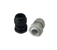 CHAER Presse-étoupe en nylon PA6 étanche IP68 Connecteur de câble en plastique |   Fil Pg / m |   pour armoires électriques et boîtes de jonction