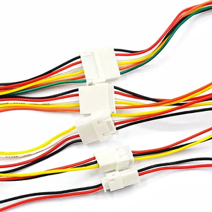5 Pares de Conectores de Cabo XH2.54 23456 com Passo de 2.54mm, Plugue XH Macho e Fêmea para Carregamento de Bateria, Comprimento de 100mm, 200mm, 300mm - Product Image 3