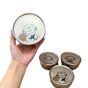 Ciotola Antiscottatura in Acciaio Inox 304 per <span class=keywords><strong>Casa</strong></span>, Ciotola Lucida in Metallo per Bambini con Coperchio per Zuppa e Frutta - Product Image 5
