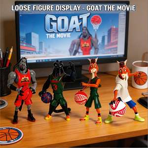 Figura <span class=keywords><strong>de</strong></span> Personaje <span class=keywords><strong>de</strong></span> Dibujos Animados <span class=keywords><strong>de</strong></span> la Película Miracle Dream Team GOAT, Modelo <span class=keywords><strong>de</strong></span> Baloncesto, Juguete Coleccionable, Decoración <span class=keywords><strong>de</strong></span> Escritorio, Caja Sorpresa - Product Image 1
