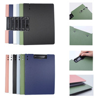 Carpeta de Archivo A4 Personalizada de PP, Suministros de Oficina para Escuelas, Regalos Empresariales, Portapapeles Clásico A4, Carpeta Plegable para Documentos con Clip Metálico