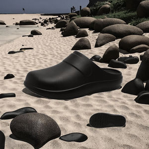 Light Weight Thick Soles Women Anti-slip <b>Clogs</b> Nursing Medical Shoes Cushioned EVA Summer/Winter Upper Soft Sole Plush Lining - Product Image 3