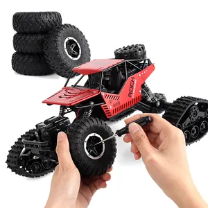 Tiktok en iyi satış yüksek hız 1:16 ölçekli 4 CH alaşım Rc kaya paleti kamyon uzaktan kumanda araba lastik Rc Off Road değiştirebilirsiniz oyuncaklar