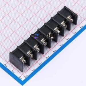ZX-DG10-9.5-8P Barrier Terminal Block Through hole Component (THT),P=9.5mm Connector - Product Image 1