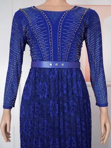 Kadın düğün parti elbiseler 2023 sonbahar uzun kollu pileli elbise balo gece elbisesi Dubai afrika Kaftan Abayas doğum günü elbise - Product Image 6