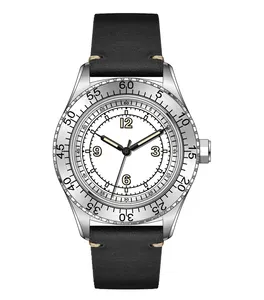 stainless steel case PU rubber band japan quartz movement Montres relojes Men's sporty watch