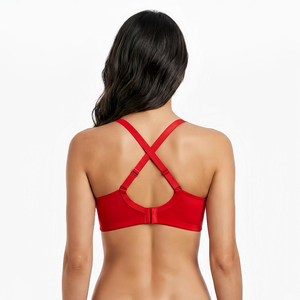 <span class=keywords><strong>Reggiseno</strong></span> Intimo da Donna in Pizzo Trasparente, Lingerie Lunga con Ferretto, Modello <span class=keywords><strong>Balconette</strong></span> - Product Image 4