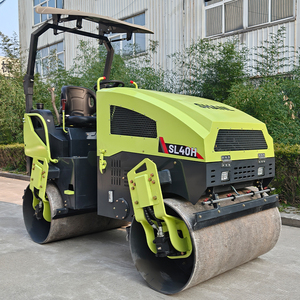 Rouleau compresseur vibrant à double tambour 4 tonnes 5 tonnes, <span class=keywords><strong>prix</strong></span> usine professionnel, petit rouleau à asphalte neuf 4000 kg pour compactage équestre - Product Image 3