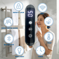 Interrupteurs à température contrôlée, minuterie 24 heures TDS, thermostat, régulateur de tension pour chauffe-serviettes électrique avec application de contrôle à distance