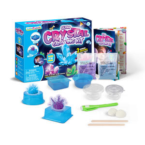 Diy Craft Your Own Magic Science Experiment Educational Toys for Kids 2 Different Color <strong>Crystal</strong> <strong>Growing</strong> <strong>Kit</strong> - Product Image 1